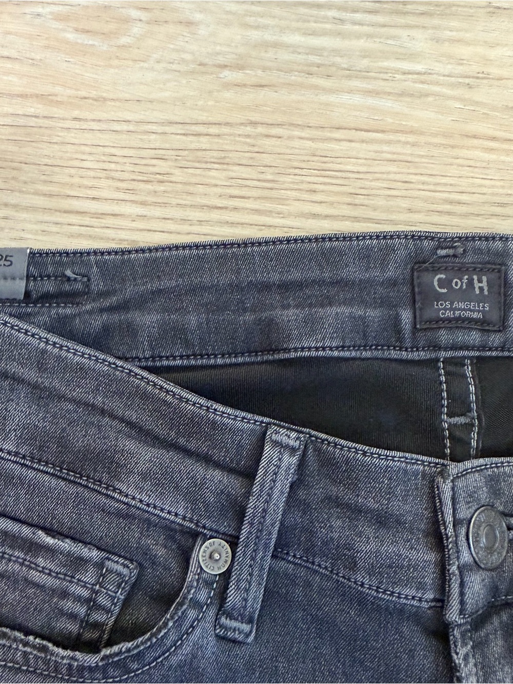 Citizens of Humanity Racer low-rise skinny jeans Size 25 - Picture 8 of 10